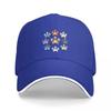 Eeveelution Pawprints Baseball Cap black Thermal Visor birthday Unisexs Tennis Womens