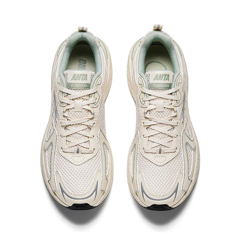 Anta AT959 Trendy Retro Sports Rebound Lightweight Breathable Low-Top Casual Running Shoes Women sneaker Light-Green 922525597-3
