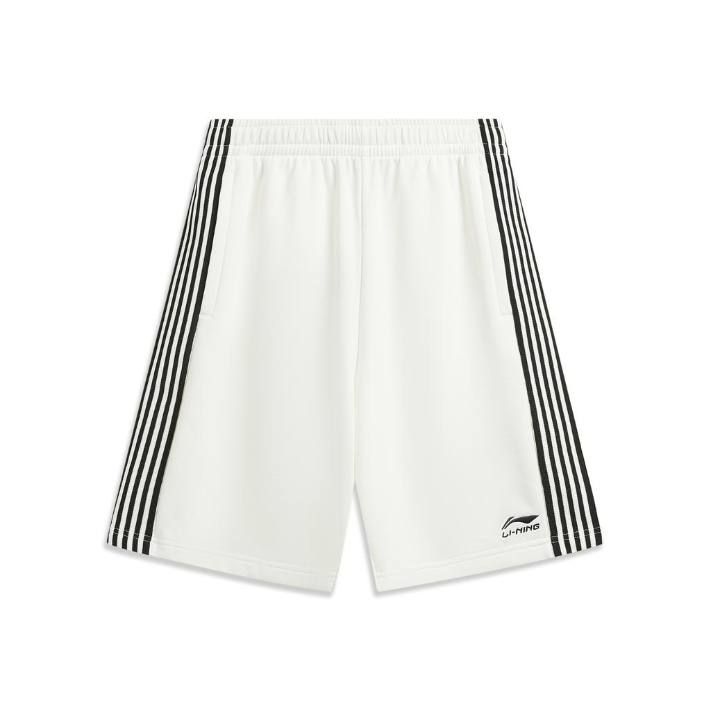 Li Ning Sports Lifestyle Series Logo Stitching Short Sweatpants Men shorts AKSW227-2