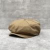 Cotton  Big Size Summer Newsboy Cap Men Twill 8 Panel Hat Baker Caps Retro Gatsby Hats Casual Cap Apple Beret for Male