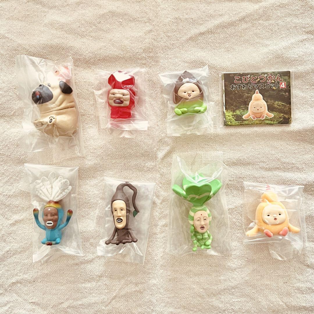 

[Б/У] Полный набор из всех 7 видов Kobito Zukan Сидячий талисман 4