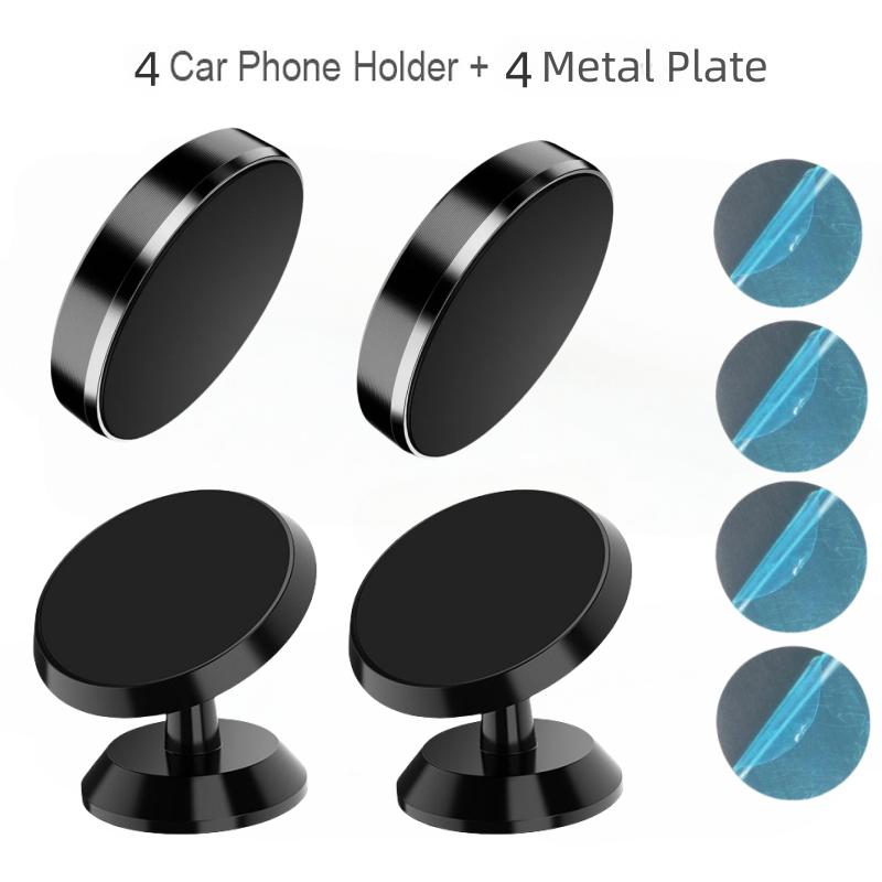 Magnetický držák telefonu do auta Magnetický držák Přilepit na palubní desku auta Stěnu Mobilní podpora v autě pro iPhone Samsung Xiaomi