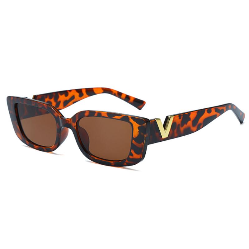 Protective Glasses Rectangle Sunglasses Women Luxury Brand Vintage Small Frame Sun Glasses Classic Square Eyeglasses Oculos