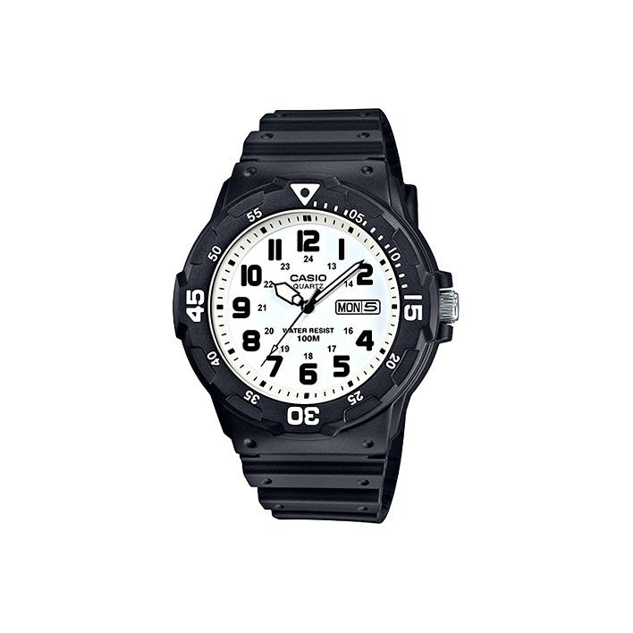 CASIO Men YOUTH White Watch MRW-200H-7B MRW-200H-7B White Dial Black Strap