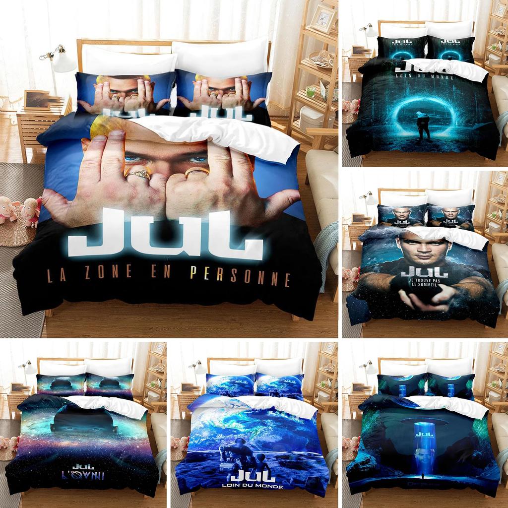 3D Geprinte Beddengoedhoes Slaapkamer Beddengoedhoes Enkel Dubbel King Size Dekbedovertrek Huis Textiel