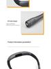 LED Neck-Hanging Reading Lamp with Eye Protection, Three-Speed, Dual-Color, Double-Head Lighting