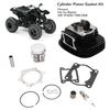 Cylinder Piston Gasket Kit 2XJ 11631 01 97 Top End Rebuild Set with Spark Plug for Blaster 200 YFS200 1988‑2006