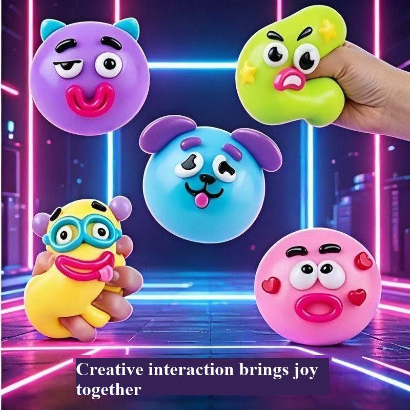 2026 NEW Smushers Squishy, Curiosities Dog Face Swap Squishy Toy, Soft Moldable Cute Slow Rise Squeeze Toy Adult Fun Gifts