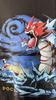 [USED] AFTRDRK Pokemon Shining Gyarados T-shirt Pokemon Center Hiroshima