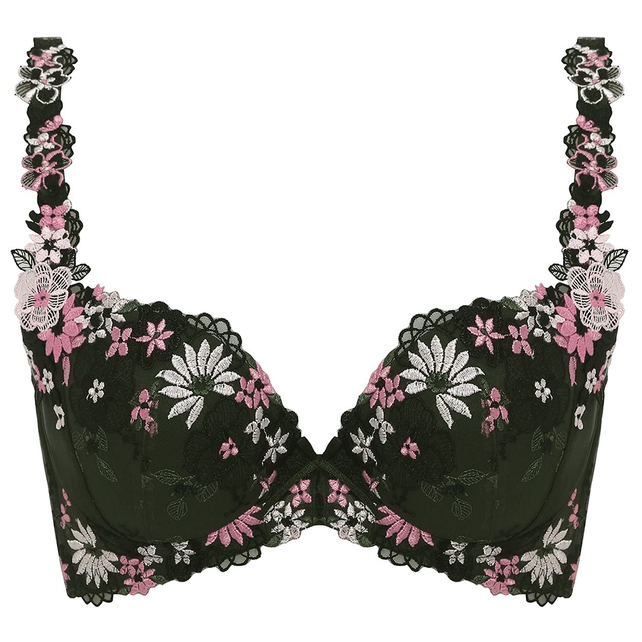 

Женский бюстгальтер Triumph Premium Red Label 0080 M010 B75, (Темно-зеленый),