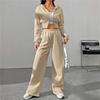 2025 Casual European & American Hooded Sweatshirt & Long Pants Set