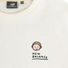 New Balance Sweatshirts Men's White Crew Neck Moderate Regular NCA47111-IV