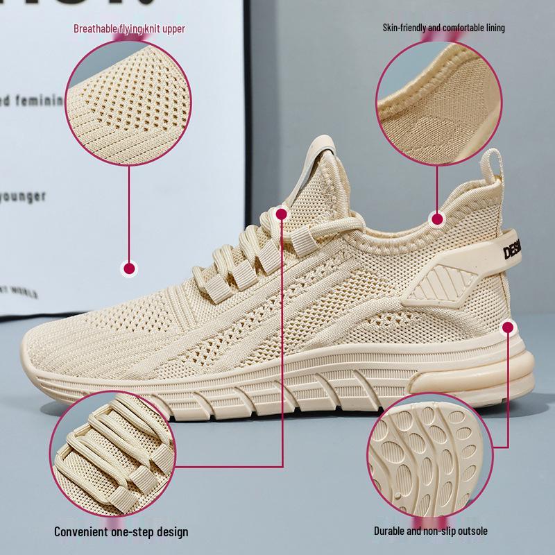 Women's 2025 Summer Casual Breathable Running Sneakers with Air Cushion