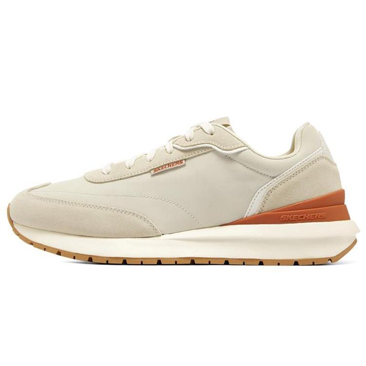 Skechers Sunny Dale Cream Beige Orange Men s 894063-OFWT EU 45