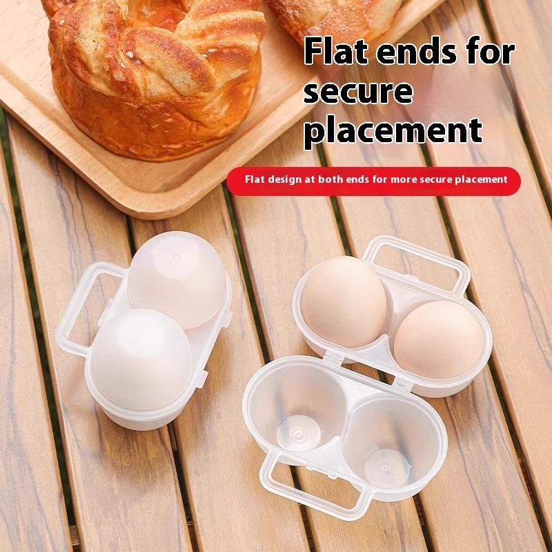 Outdoor Shockproof Egg Box Storage Box, Portable Camping Shatterproof Egg Tray, Home Plastic Protection Box, Travel Shatterproof