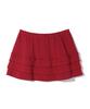 Yuhee Eyelet Frill Skirt Red