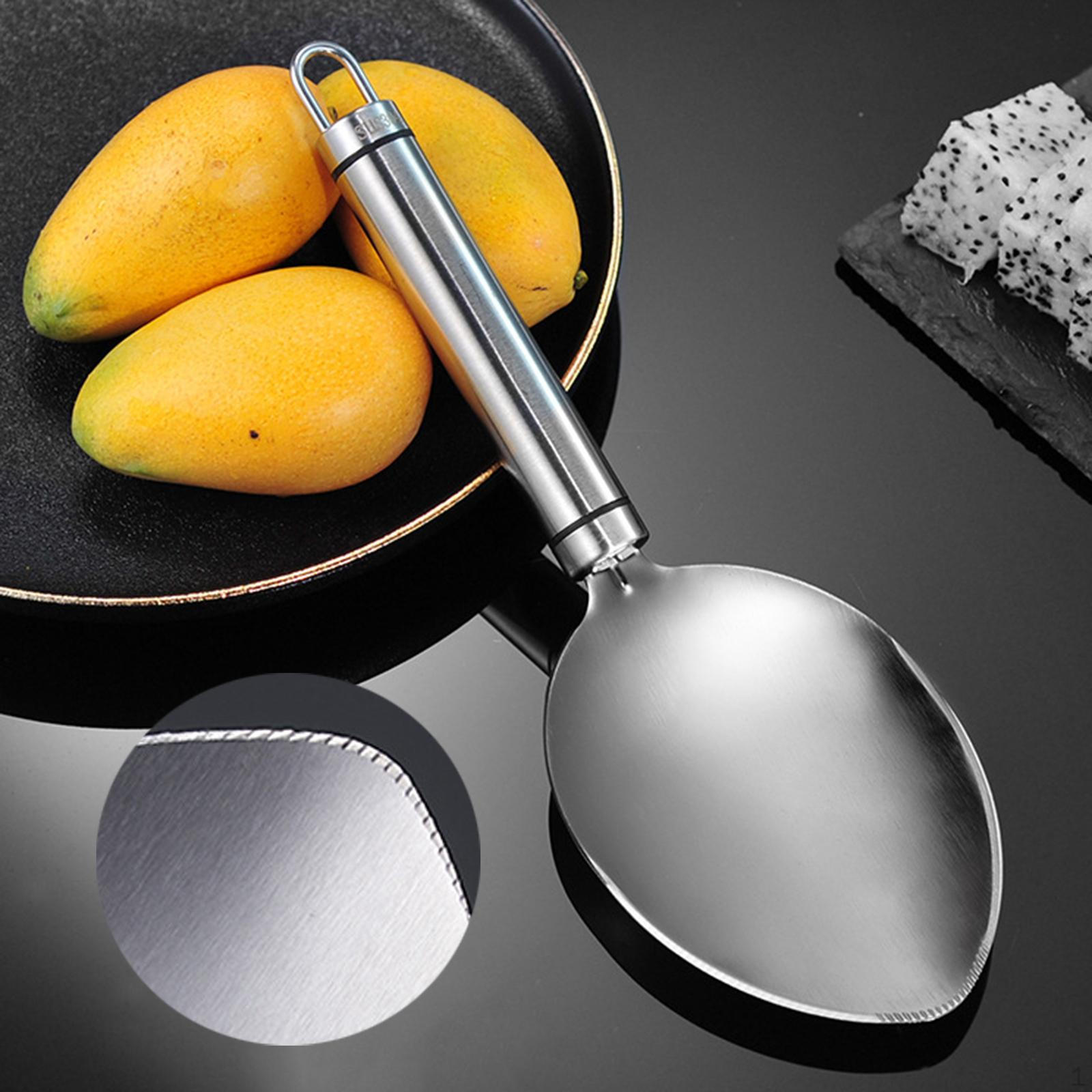 

Watermelon Cream Spoon, Reusable Stainless Steel Remover, Peeling Digging Fruit Slicer