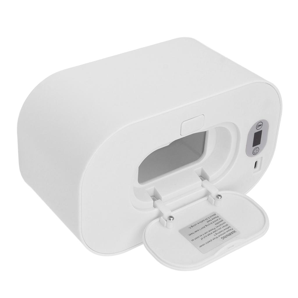 Baby Wipe Warmer USB Constant Temperature Portable Wipe Heater Temperature Adjustment Warm Dispenser 5V