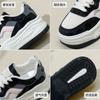 White Shoes for Women  New Spring Students Korean Style Versatile Casual Ins Fashion Shoes Thick Bottom Fashion Sneakers T002