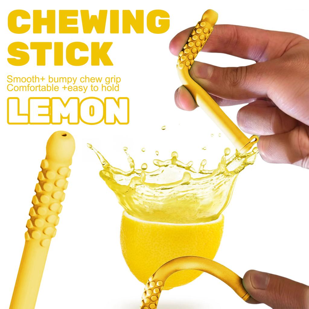 Essential Oil Diffuser Chewing Stick Silicone Chewable Stick Aromatherapy Breathing Relief for Adults Kids Anxiety Stress