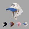 Quick Drying Korean Headscarf Baseball Hat Cotton Sunshade Letter Baseball Cap  Sunshade