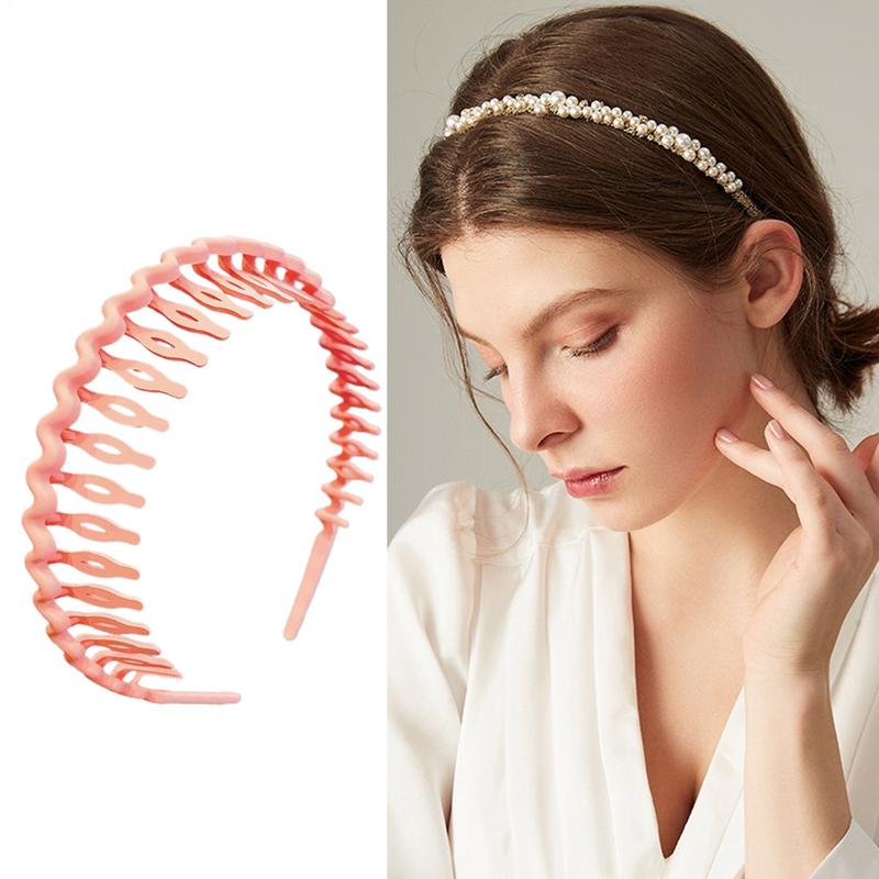 Wavy Headband Sports Female Non-slip Wave Hairband Bangs Holder Hair Accessories Skinny Hairpin Accessories Fashion Head Bands