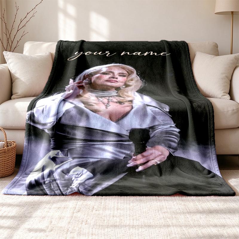 adele Customizable name outdoor blanket soft cozy and warm Multi-purpose office blanket outdoor camping and travel blanket all-season multi-purpose gi