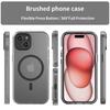 Magnetic Phone Case For iPhone 15 Matte Magnetic Protective Cover