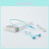 Generic Zipper Earphones With Microphone For Mobile Phones And Mp3 Devices