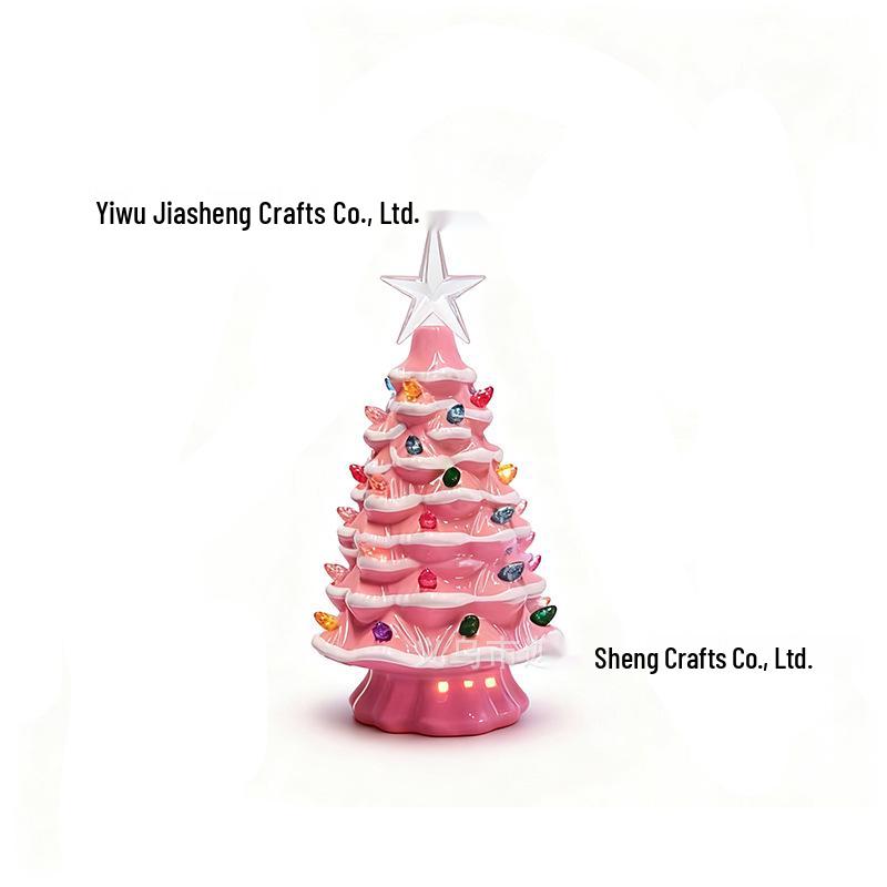 Handmade Luminous Resin Christmas Tree Ornament