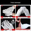 Thickened Cotton Yarn Anti-Slip Work Gloves for Men and Women