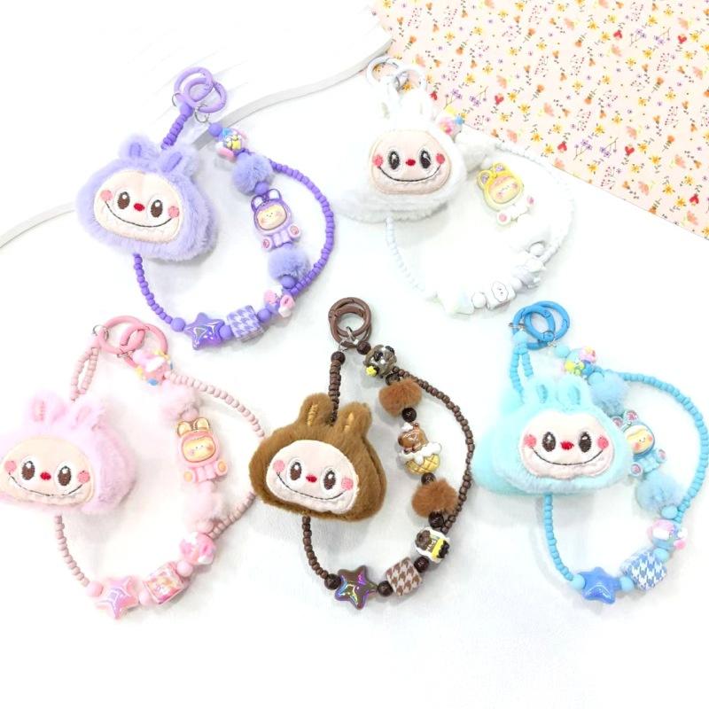 

Labubu Cartoon Phone Chain Pendant For IPhone For Samsung Huawei Xiaomi