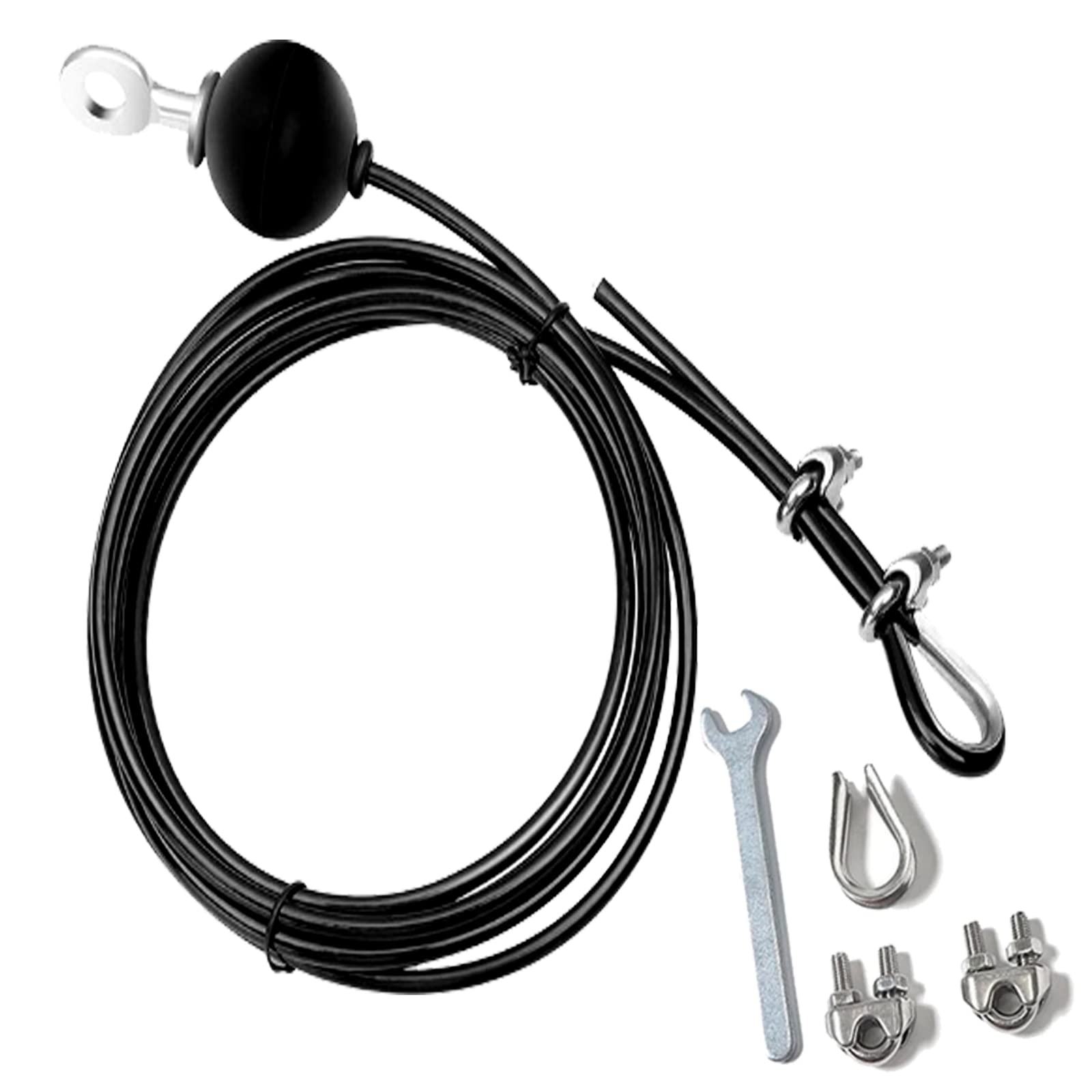 S.fields.inc Wire Rope Cable Machine Attachment Gym Training Equipment Muscle 2 meters