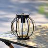 Cross-border Solar Lantern: Wrought Iron Garden & Patio Chandelier