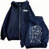 Morat Uafsluttede Sager Yem Lynlås Hættetrøjer Herre Harajuku Hip Hop Sweatshirt Jakke Frakker Afslappede Pullovere