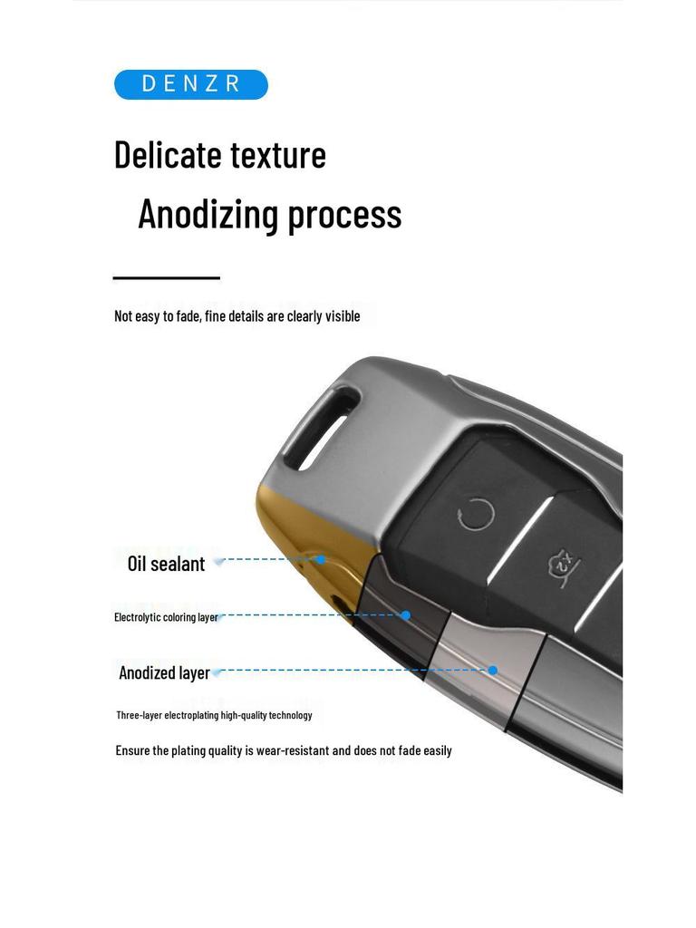 Denza X 2020 PHEV/EV Key Case Classic Flagship Shell & Custom Modification Cover