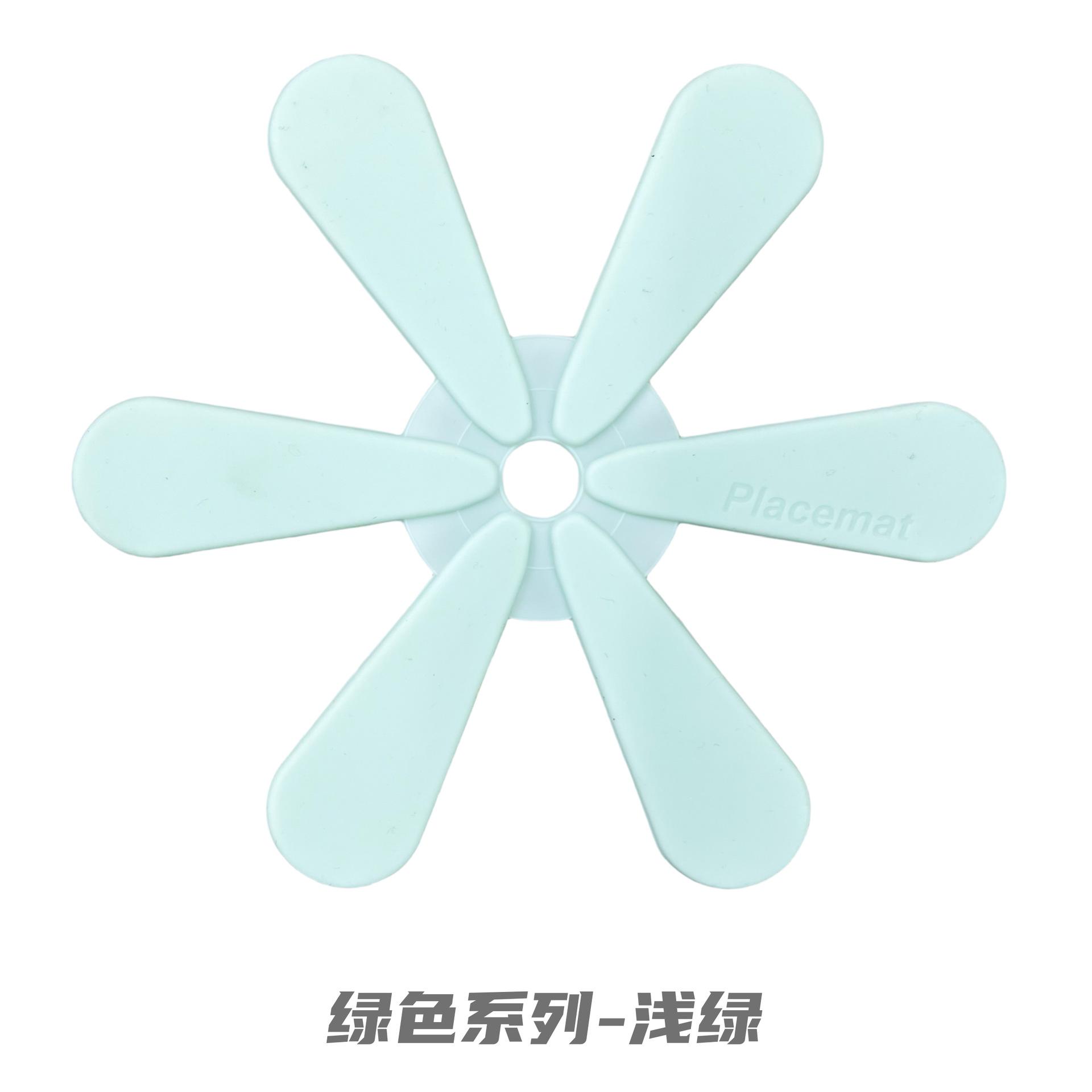 

Silicone Mat Dishes Tree Design Stand Insulation Pad Set Coaster for Teapot Hot Pots Christmas Placemats Dining Table Gift One size fits all синій