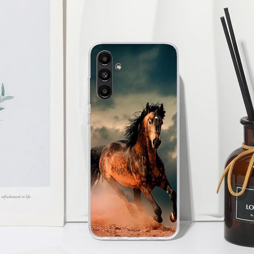 Horse Great Beauty Galloping Phone Case For Samsung Galaxy A15 A25 A35 A55 A14 A24 A34 A54 A13 A23 A33 A53 A12 A22 A32 A52 A05S