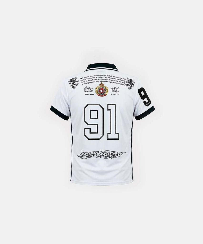 BADBLOOD Dark Classic 2 Heritage Polo - White