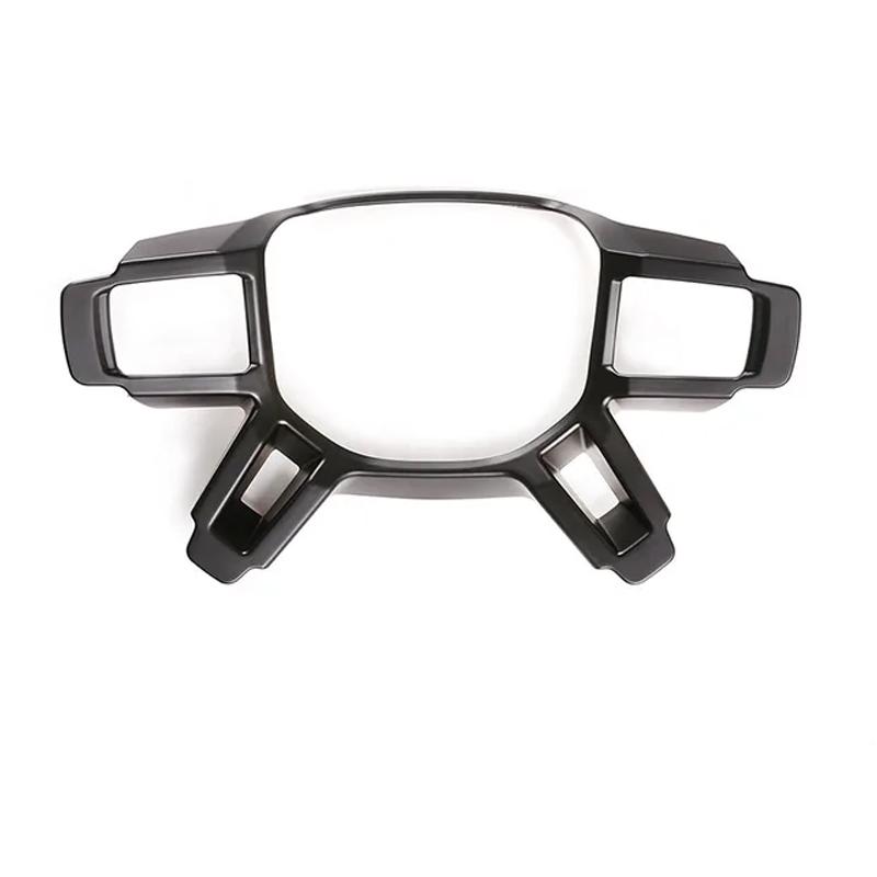 

New! ! ! For Land Rover Defender 90 110 2020-2024 ABS Carbon Fiber Interior Car Steering Wheel Decorative Sticker Car Accessory