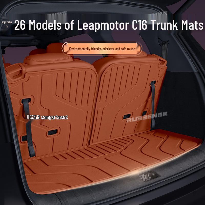 2026 Leapmotor C16 Trunk Mat for Five/Six Seater Interior Modification