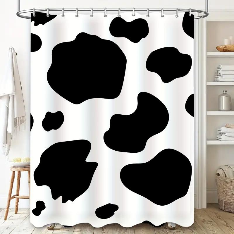 Artistic Animal Watercolor Shower Curtain With Glasses Unique Bathroom Decor For Home Decorators