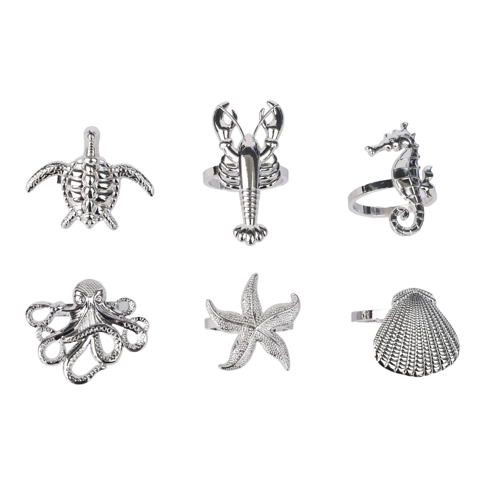 

Банкетное украшение как показано Морской декор Обеденные аксессуары Прочная металлическая конструкция Подходит для семейных посиделок