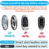 Tukellen for Hyundai Key Fob Cover,Special Soft TPU Key Case Cover Protector Compatible with 2023 2024 Ioniq 6 Grandeur GN7 KONA Smart 5 Buttons