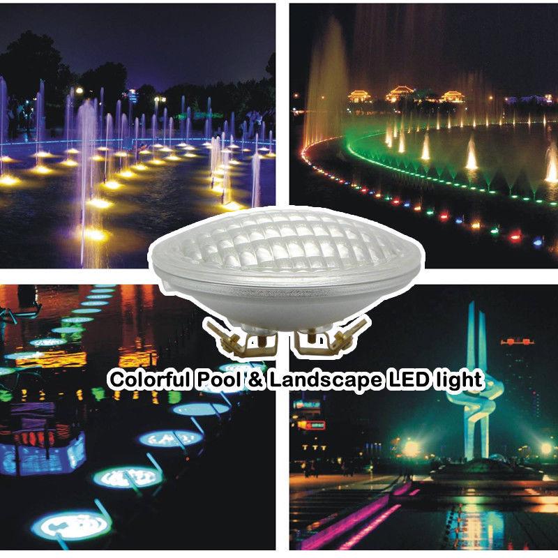 LED PAR36 12V 12W Underwater Light - Popular DC/AC Model for Europe and America