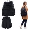 Big Star II574030 Women's Backpack, Black, Urban, Quilted, Buckles