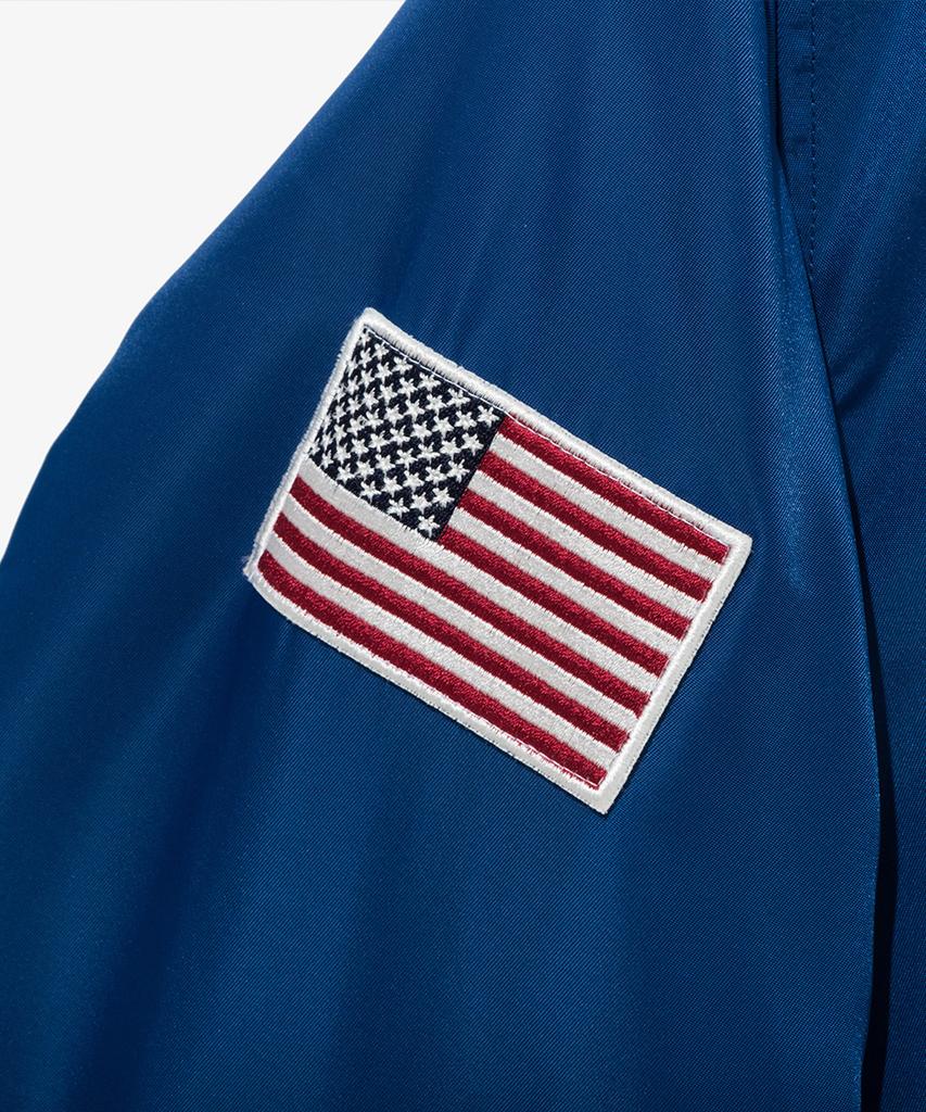 New Era Mlb Kansas City Royals Authentic Stadium Jacket Blue