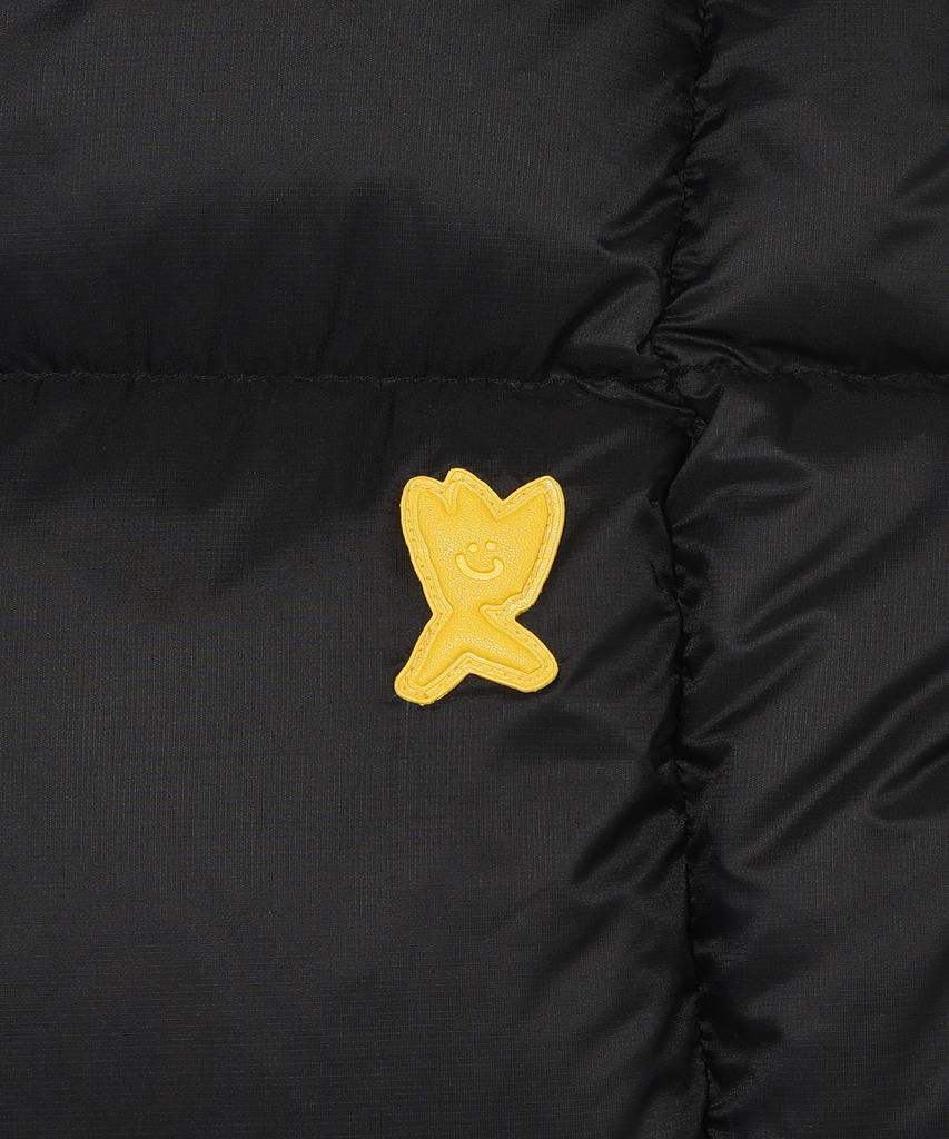 Wacky Willy Solid Ripstop Down Vest Black