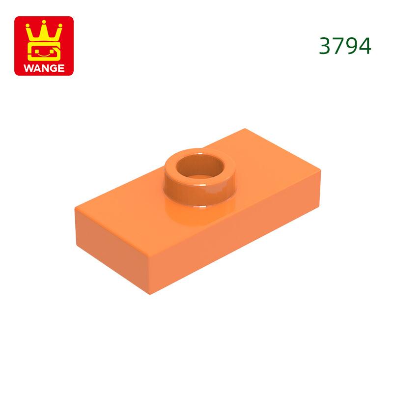 Non-Toxic 100G 317Pcs 3794 15573 1X2 Block Moc Bulk Parts Compatible With Bricks Suitable For Diy Children'S Gift Education Toys