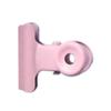 8pcs Metal Hinge Clips Rounded Head Rust Prevention Bull Binder Clamps File Clamps for Ticket Test Paper Sakura Roseate